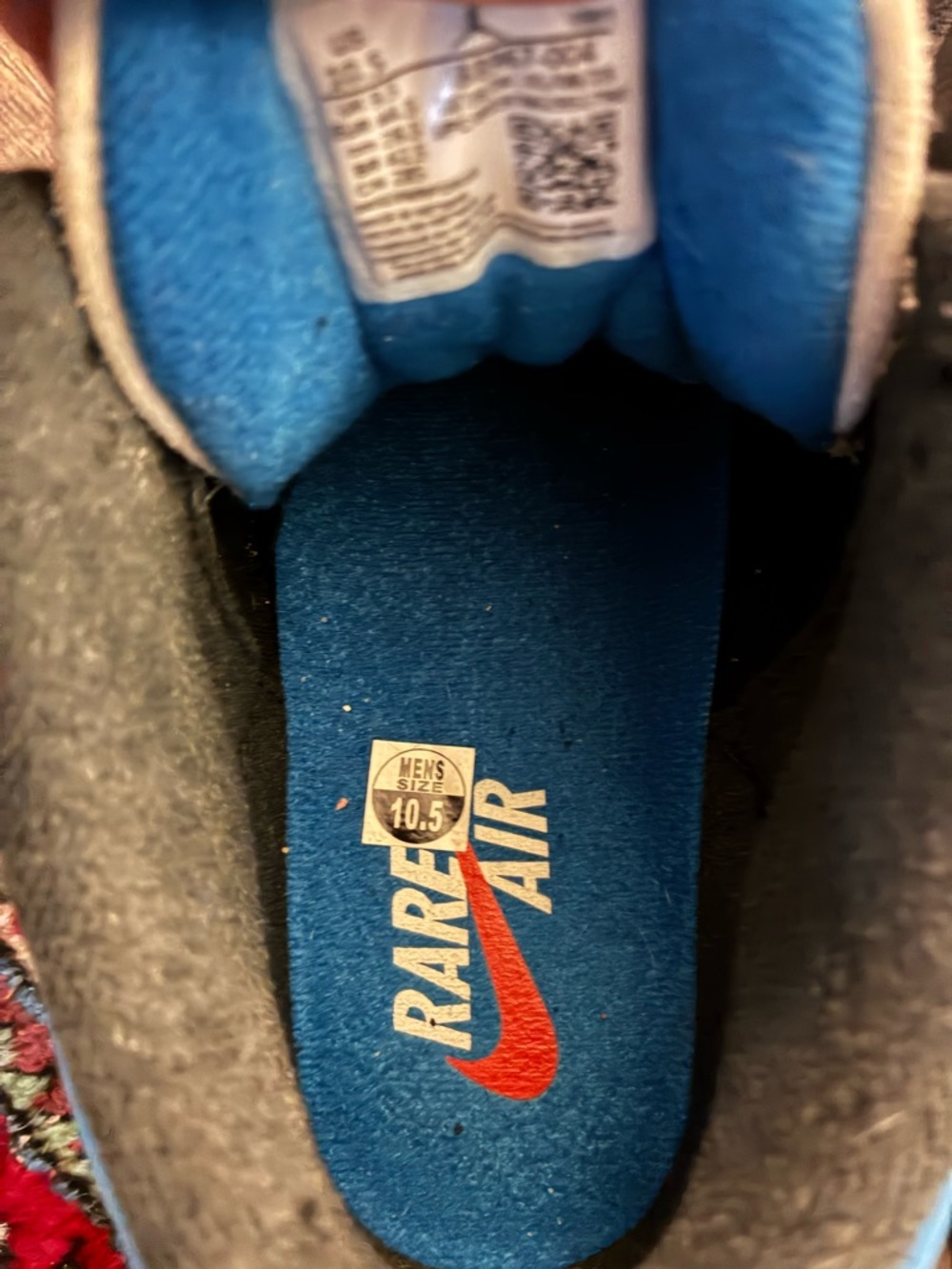 Jordan Black, Gray & Red Retro Low Top Sneakers - Picture 5 of 6